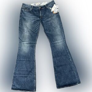 Stylish Blue Flare Jeans for Women